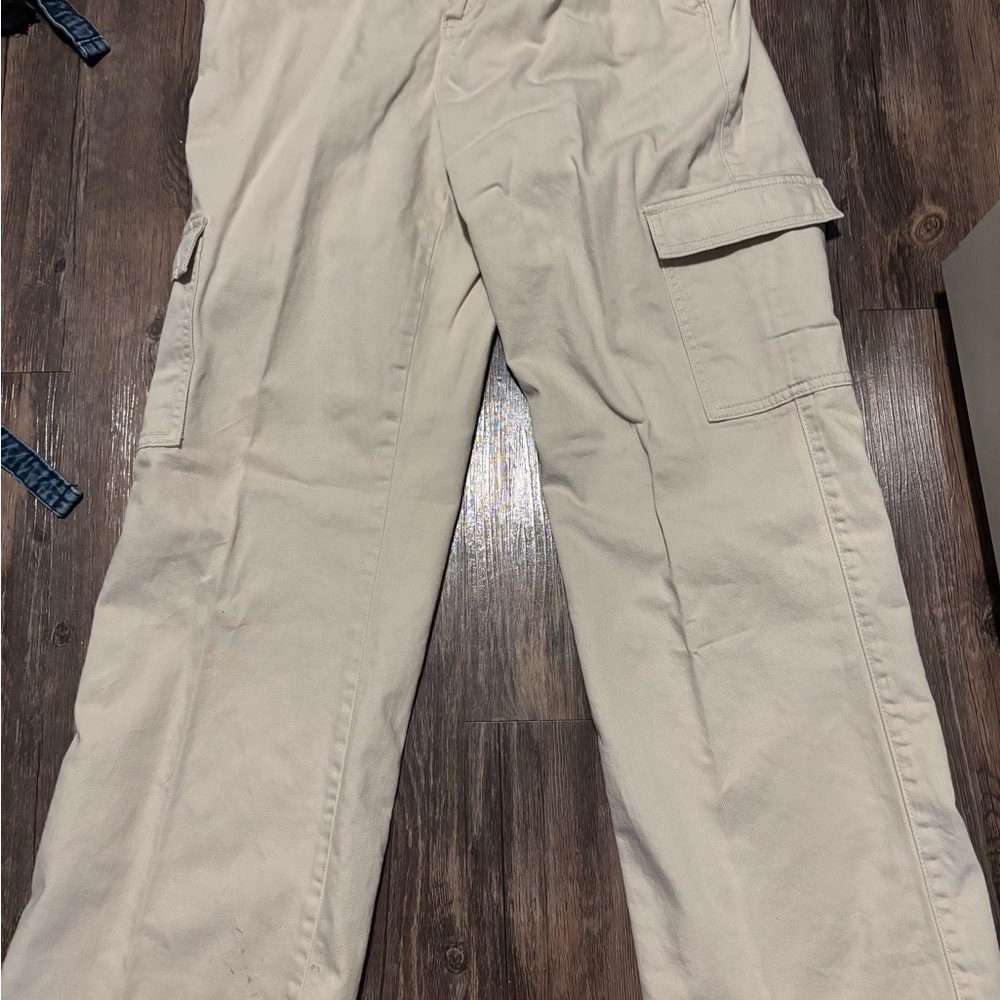 Vanilla Star Cream Straight Leg Pants